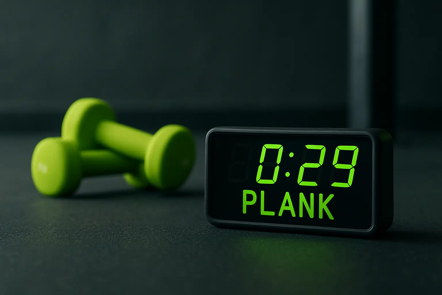 plank timer with sets