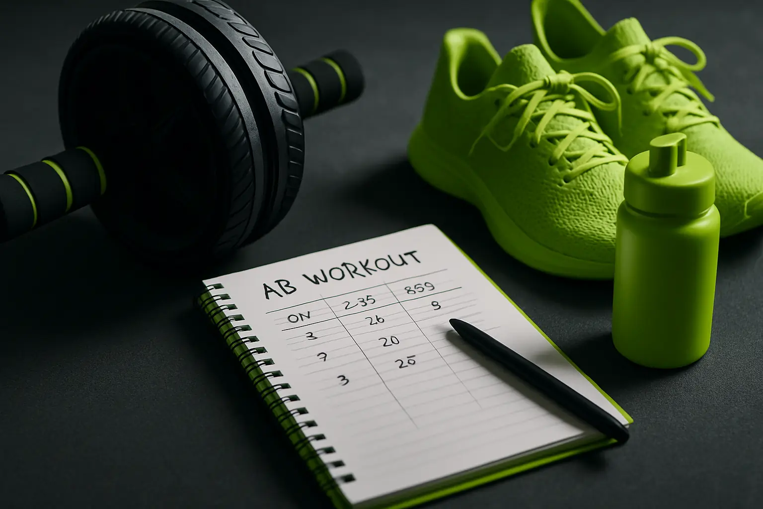track ab workout progress