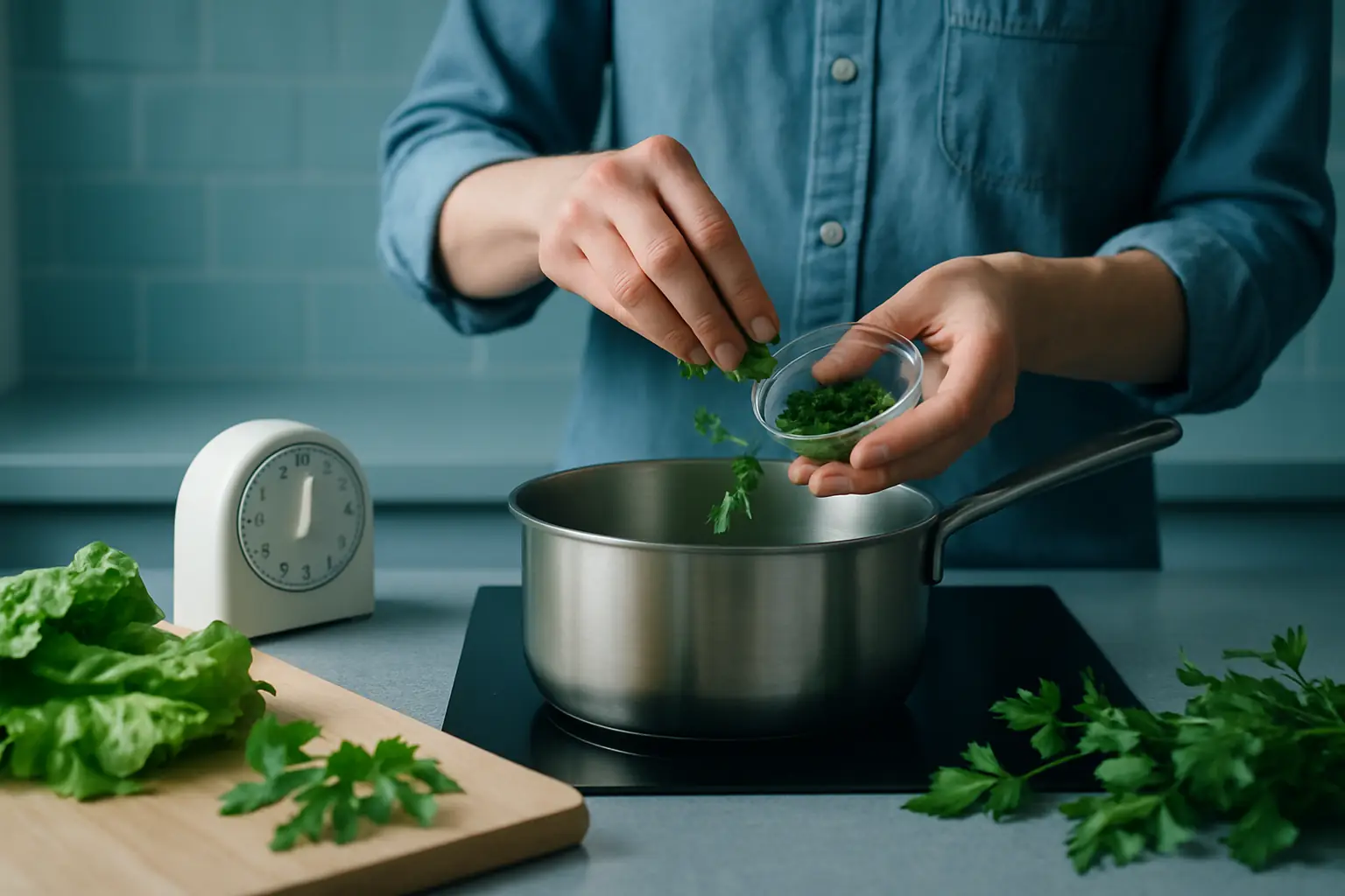 step by step cooking timers
