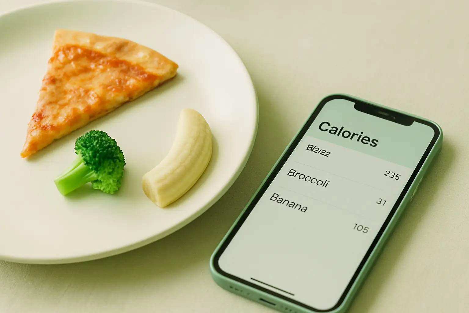 calories from food photo iphone