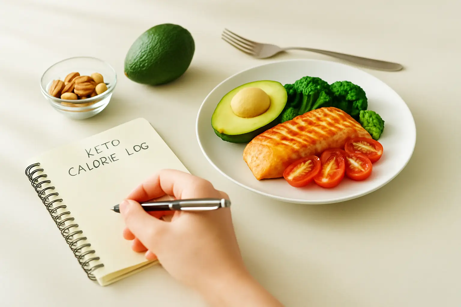 keto photo calorie log