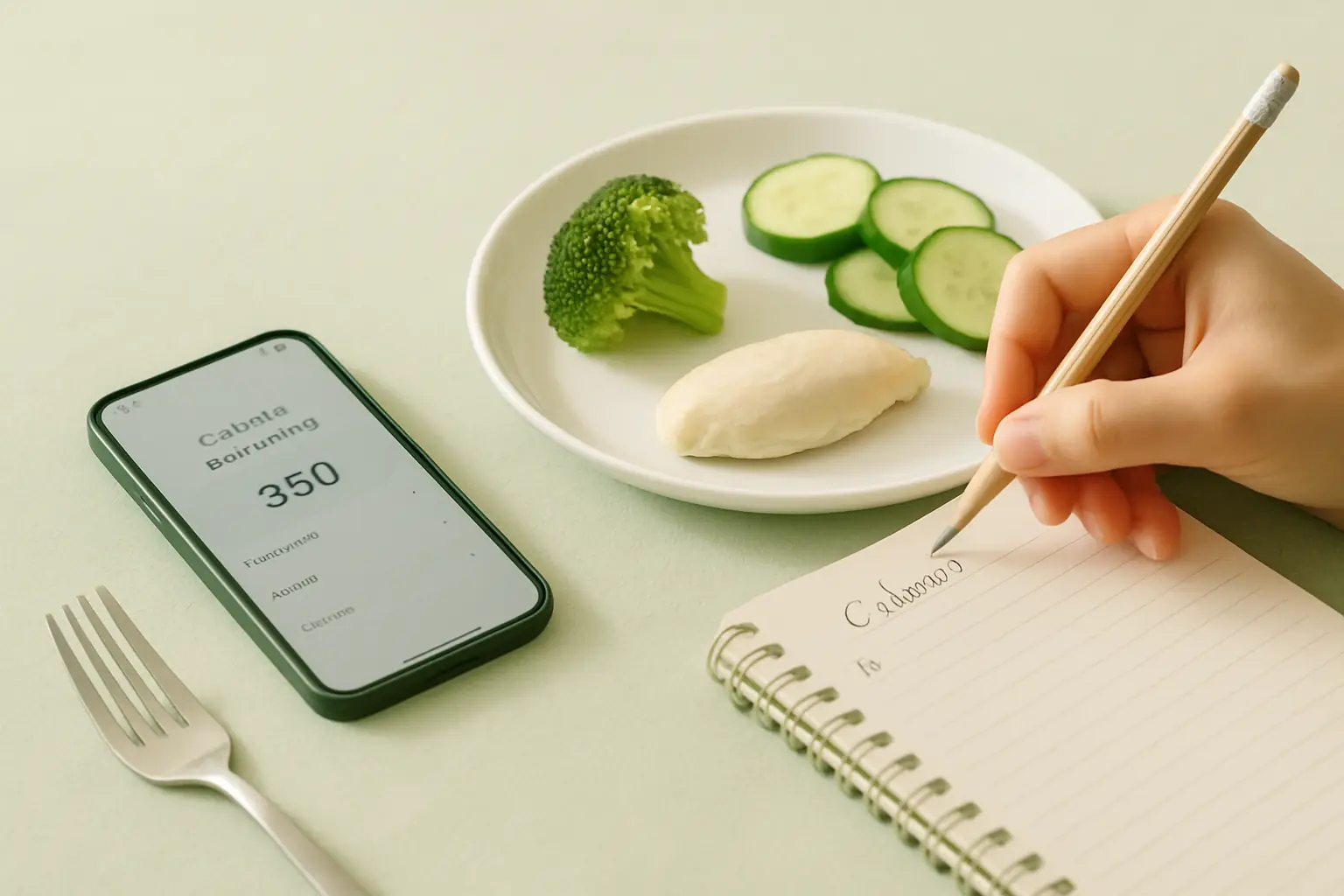 vs manual calorie logging