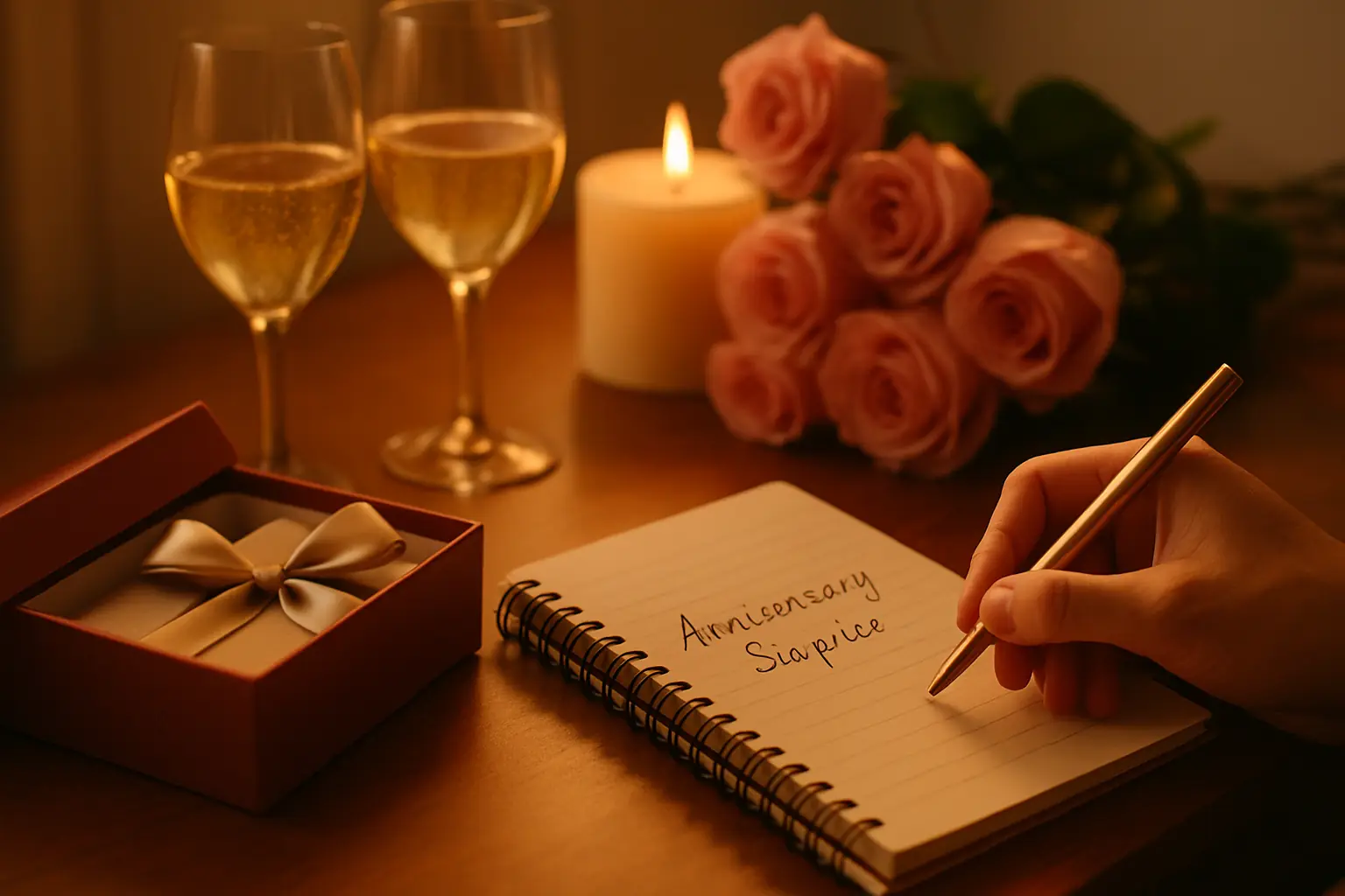 anniversary surprise planner