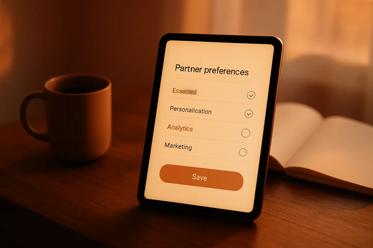 save partner preferences