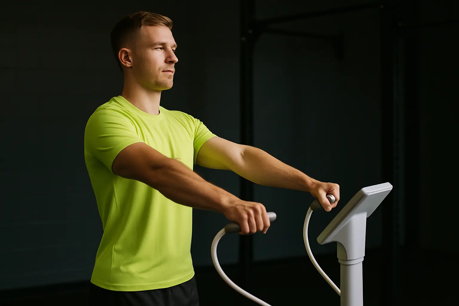 consistent pose for body scan