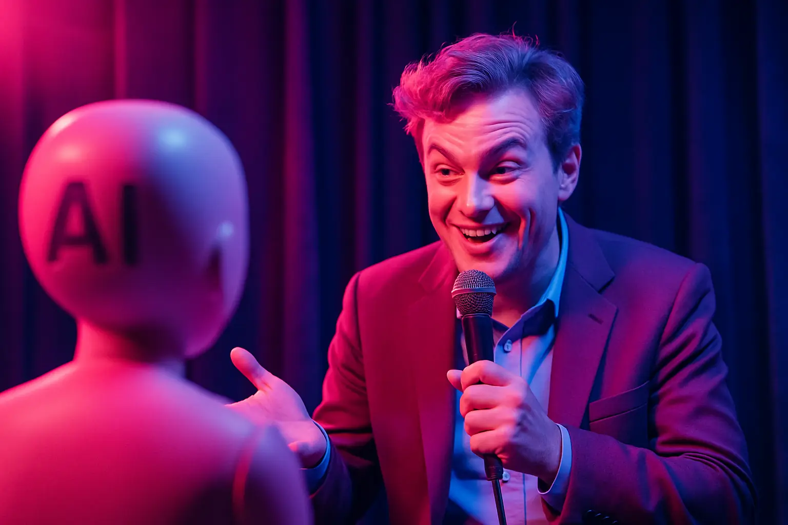 comedian style ai roast