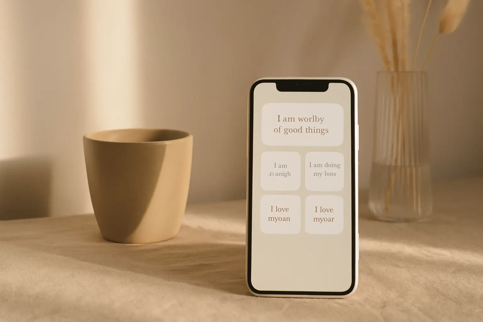 affirmation widget iphone home screen